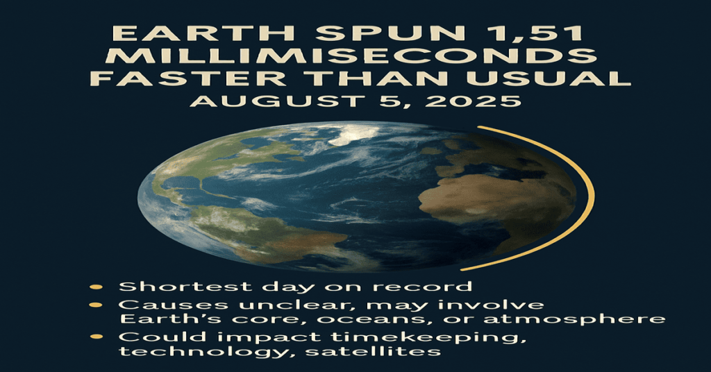 Why Earth’s Fastest Day on August 5 Matters Now 4 Earth’s Fastest Day