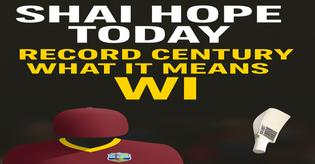 Shai Hope Today